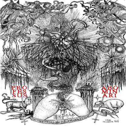 Professus Abominari - Nefasta Abominación CD | Black Hearts Records