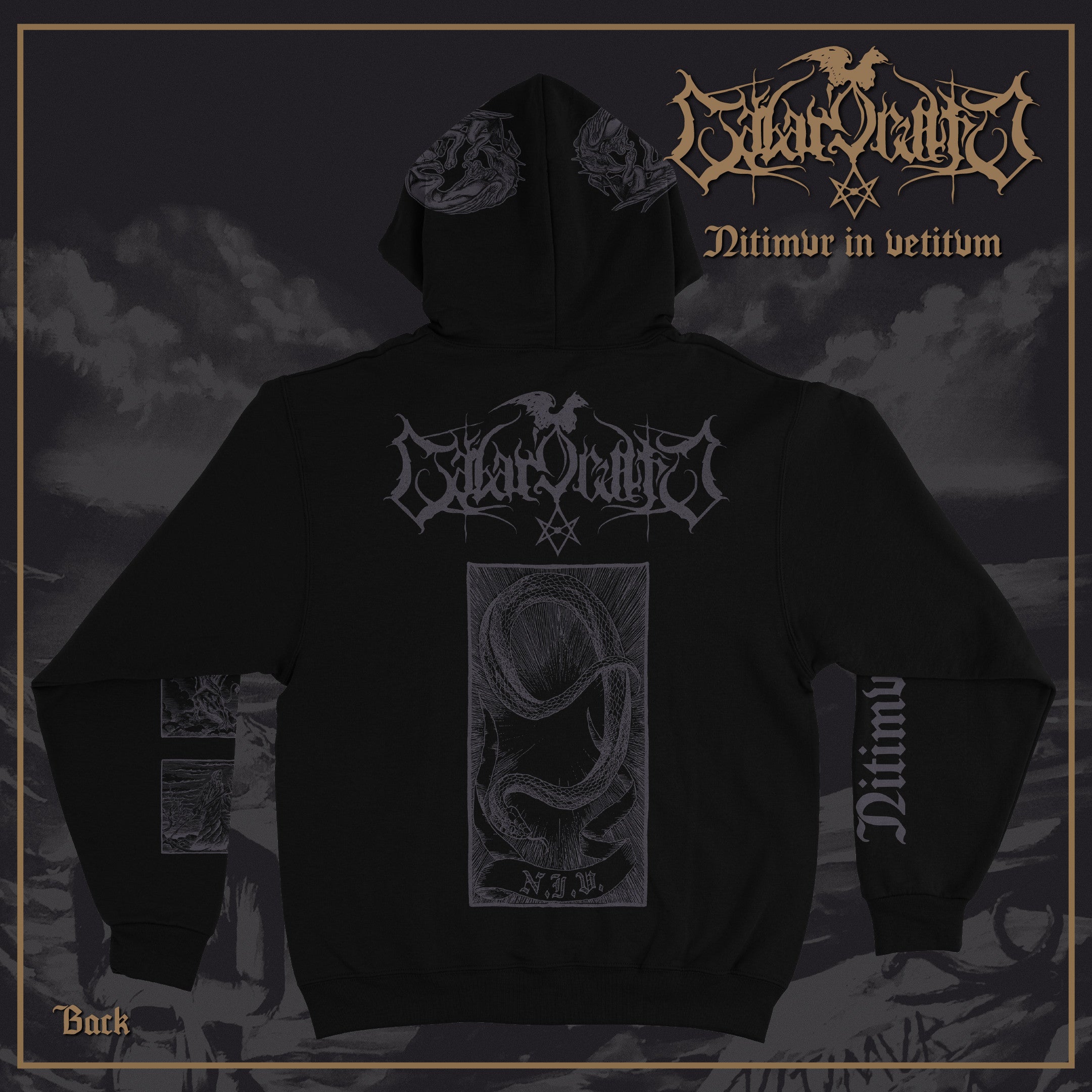 Lábar'Oculto "Nitimvr in vetitvm" Moletom Zíper