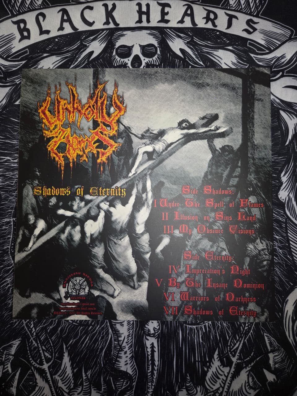 Unholy Flames - Shadows of Eternity Lp