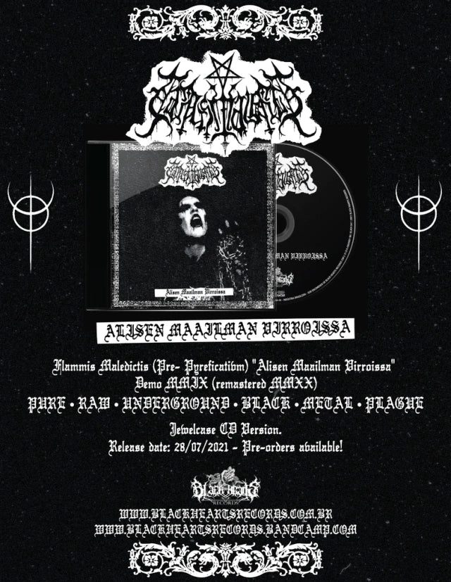 Flammis Maledictis - Alisen Maailman Virroissa CD