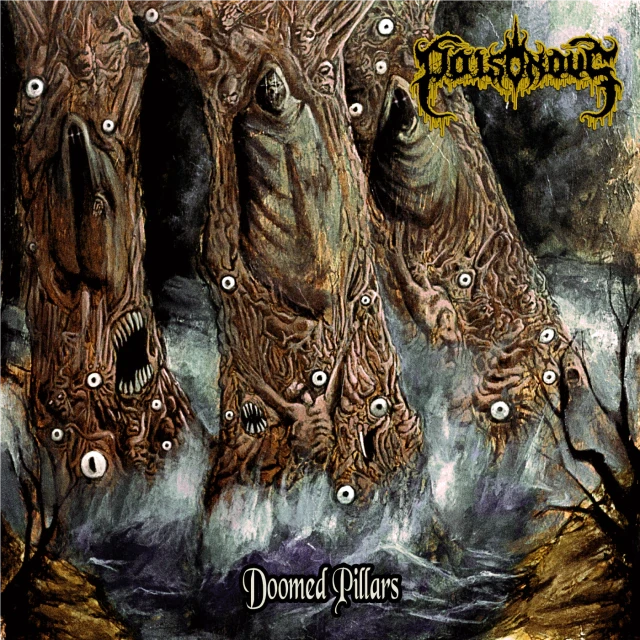 POISONOUS- Doomed Pillars CD Slipcase | Black Hearts Records