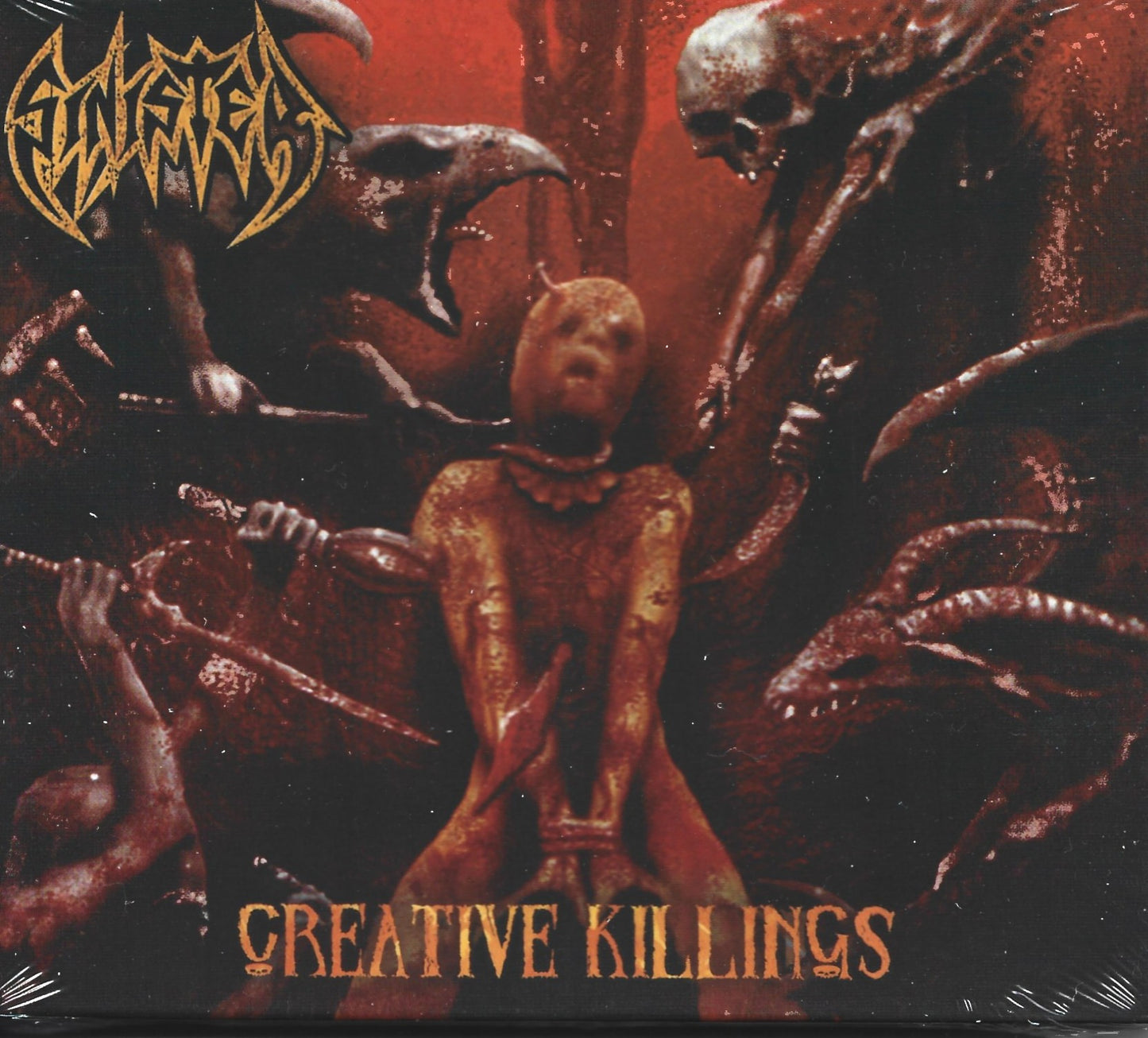 Sinister - Creative Killings CD Slipcase | Black Hearts Records