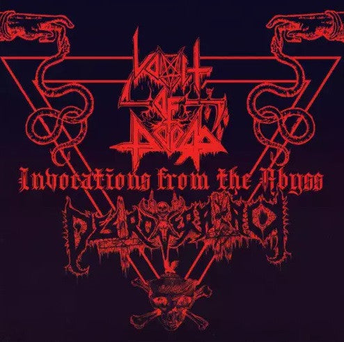 Destroyer Attack / Vomit Of Doom - Invocations From The Abyss CD | Black Hearts Records