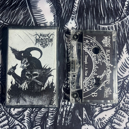 BLACK INVOCATION - Chaos - Triumph - A New Beginning Cassete | Black Hearts Records