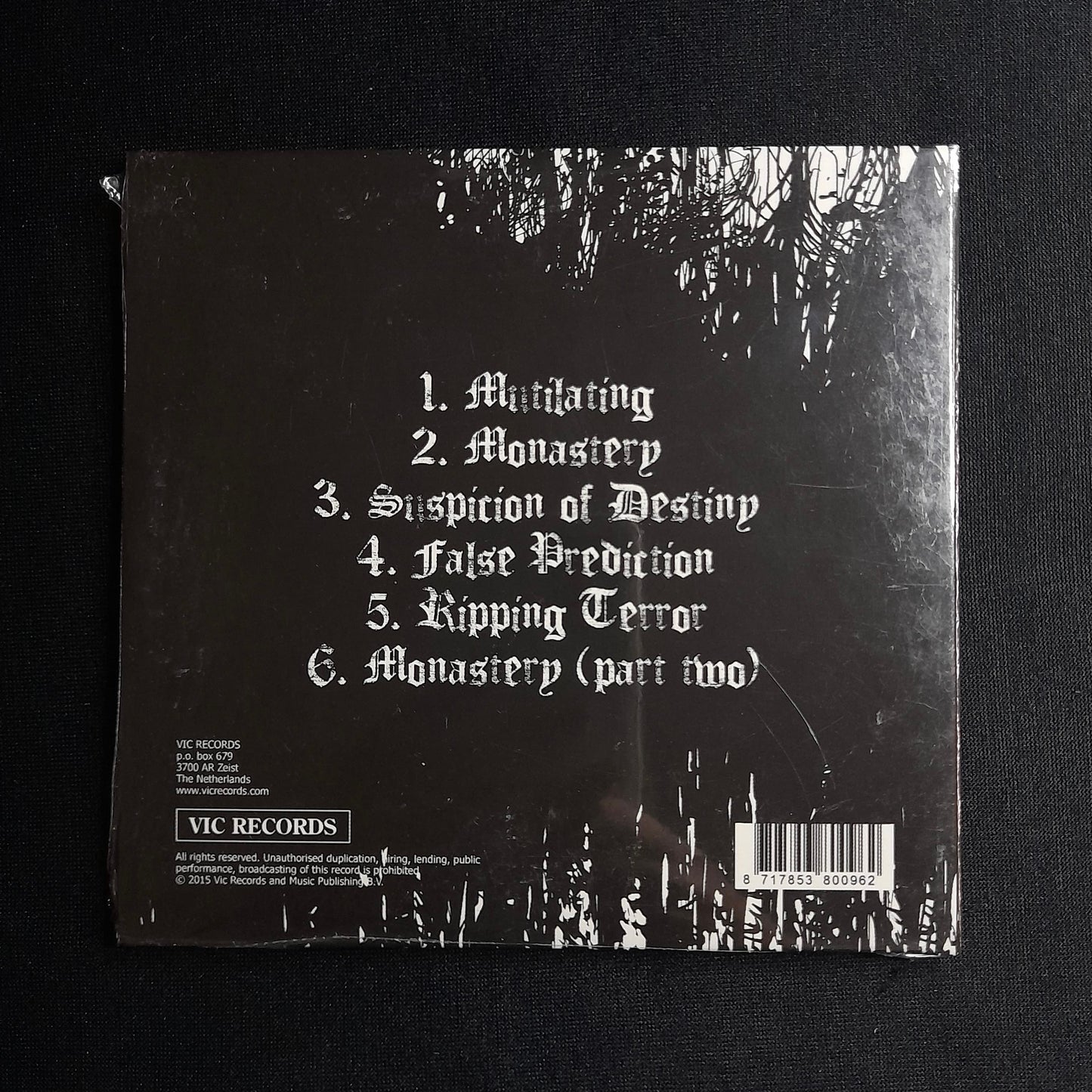 Monastery -  Ripping Terror 91 CD Digisleeve