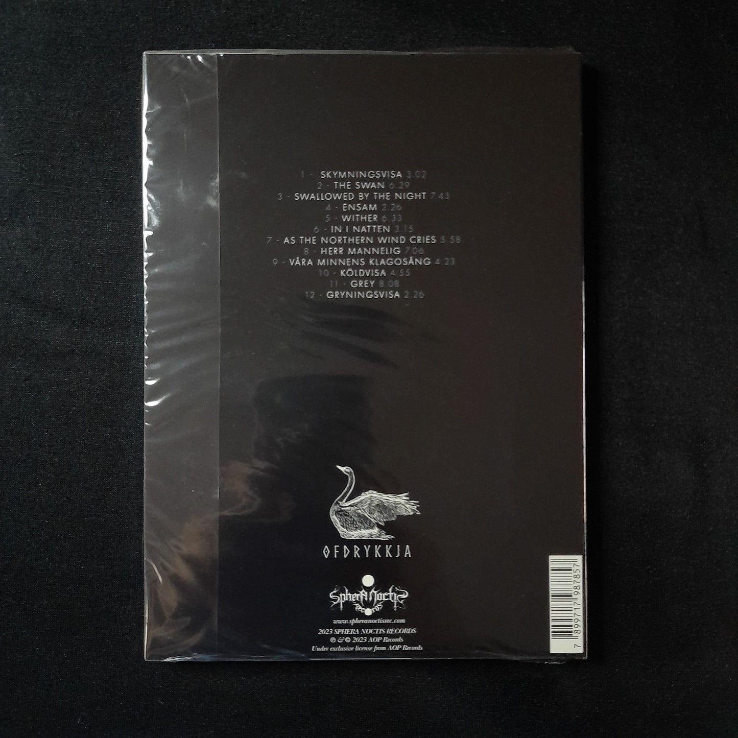 Ofdrykkja - Gryningsvisor CD Digipak A5