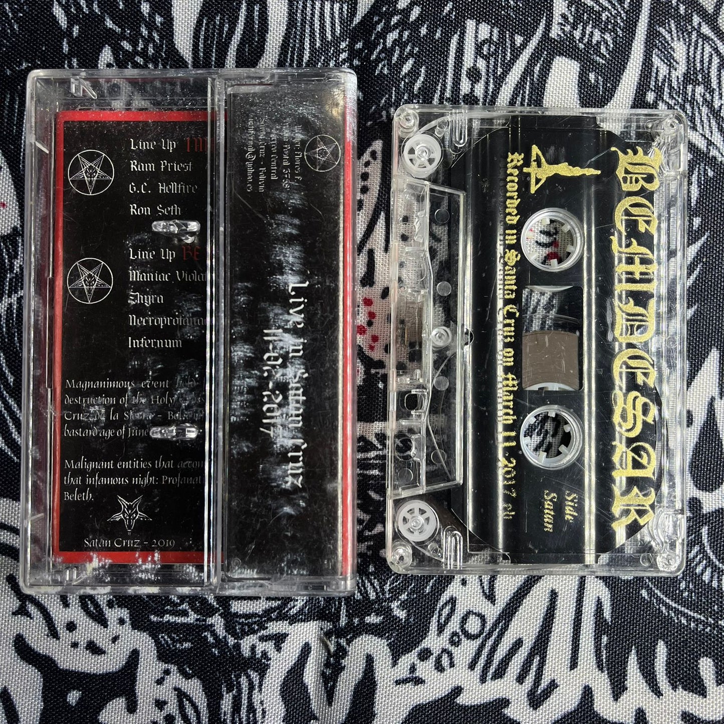 Impurity / Bemdesar - Live in Satan Cruz Cassete