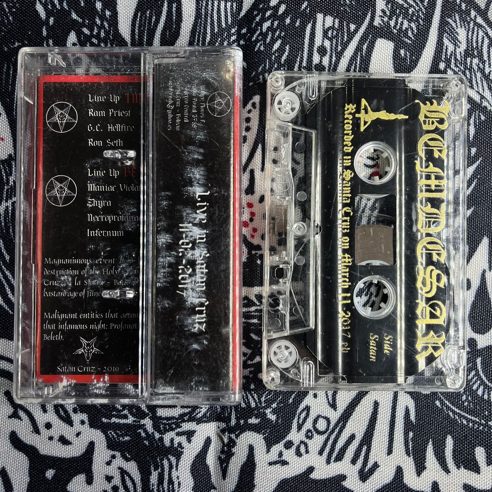 Impurity / Bemdesar - Live in Satan Cruz Cassete