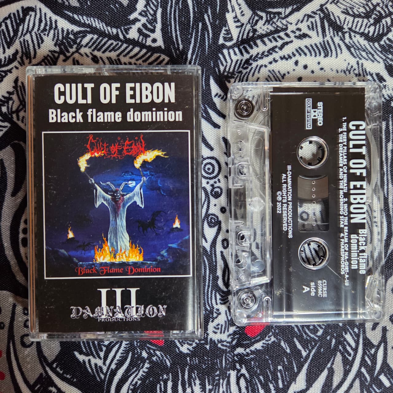 Cult of Eibon - Black Flame Dominion Cassete