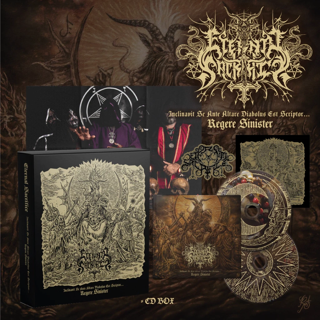 ETERNAL SACRIFICE - ...Regere Sinister CD Box | Black Hearts Records