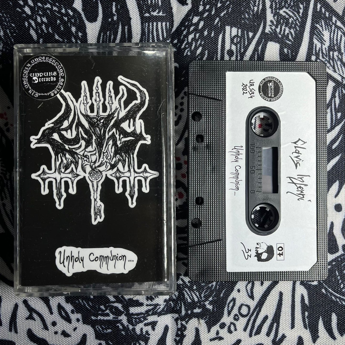 Clavis Inferni - Unholy Communion... Cassete | Black Hearts Records