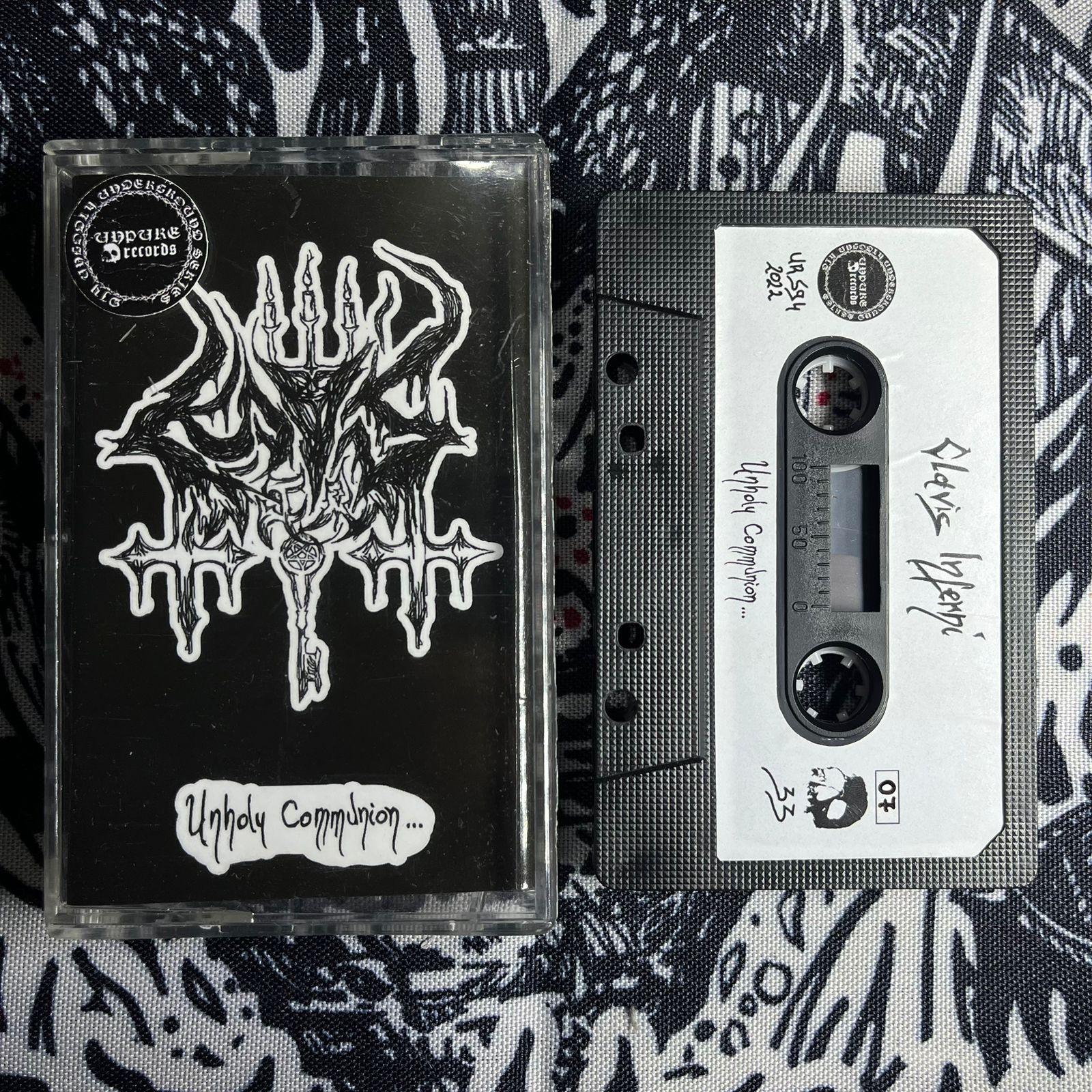 Clavis Inferni - Unholy Communion... Cassete | Black Hearts Records