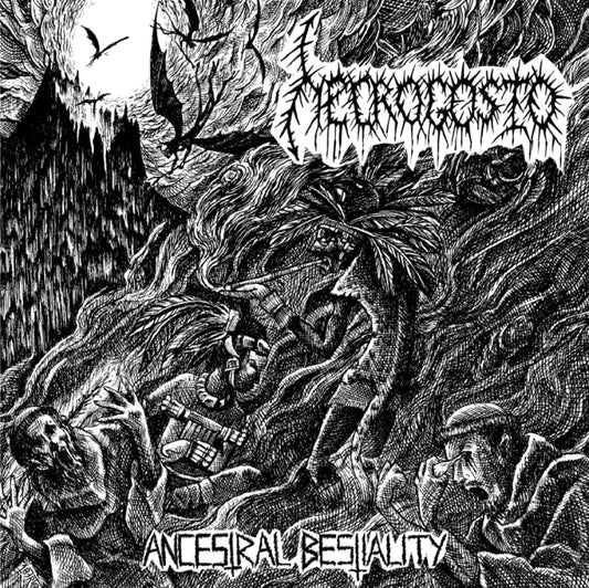 NECROGOSTO - Ancestral Bestiality CD Digipak | Black Hearts Records