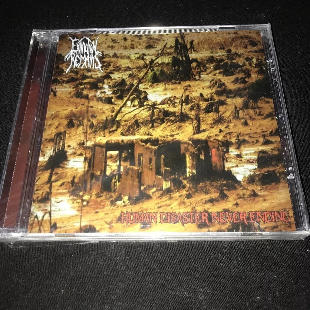 Extinction Remains - Human Disaster Never Ending CD | Black Hearts Records