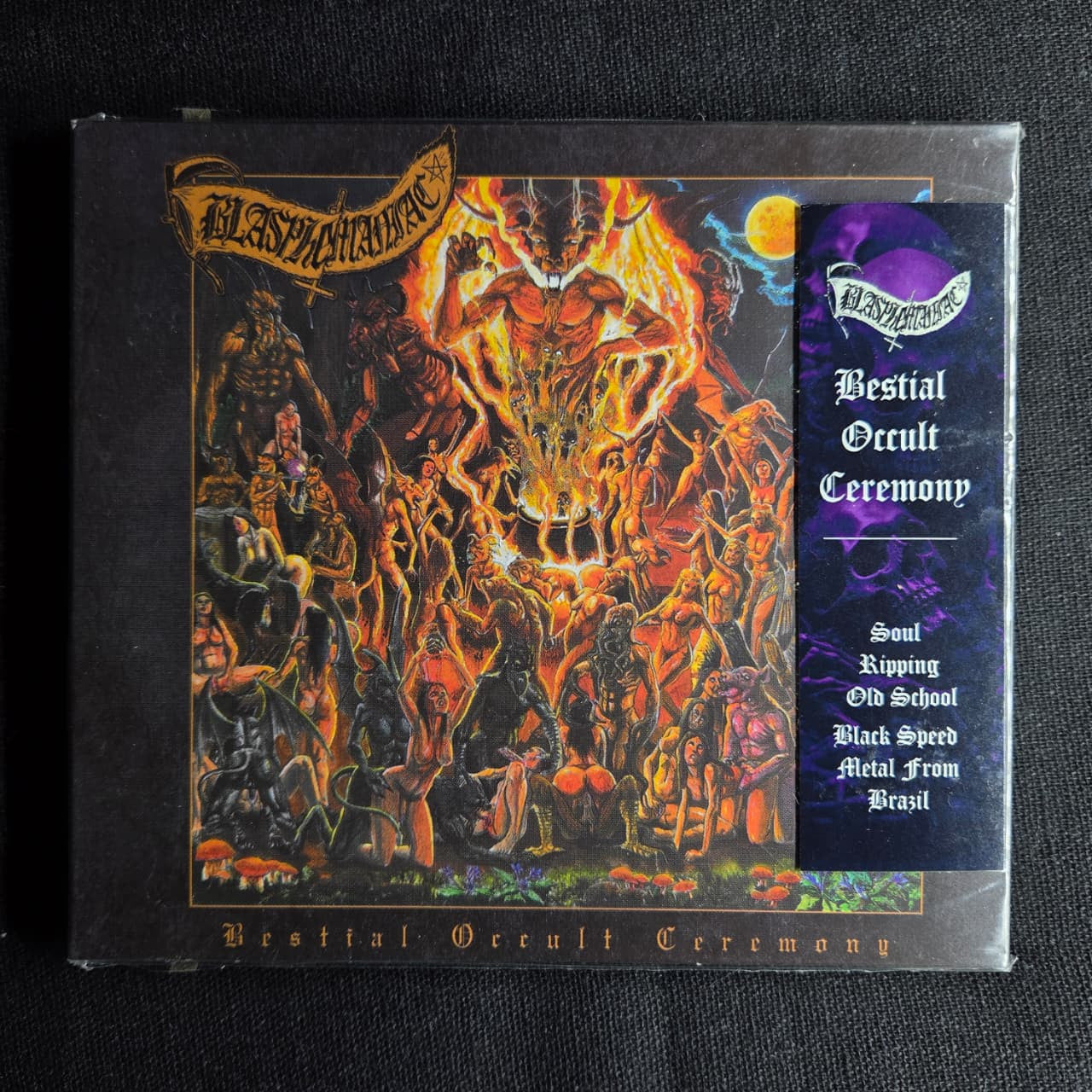 Blasphemaniac - Bestial Occult Ceremony Cd Digipak