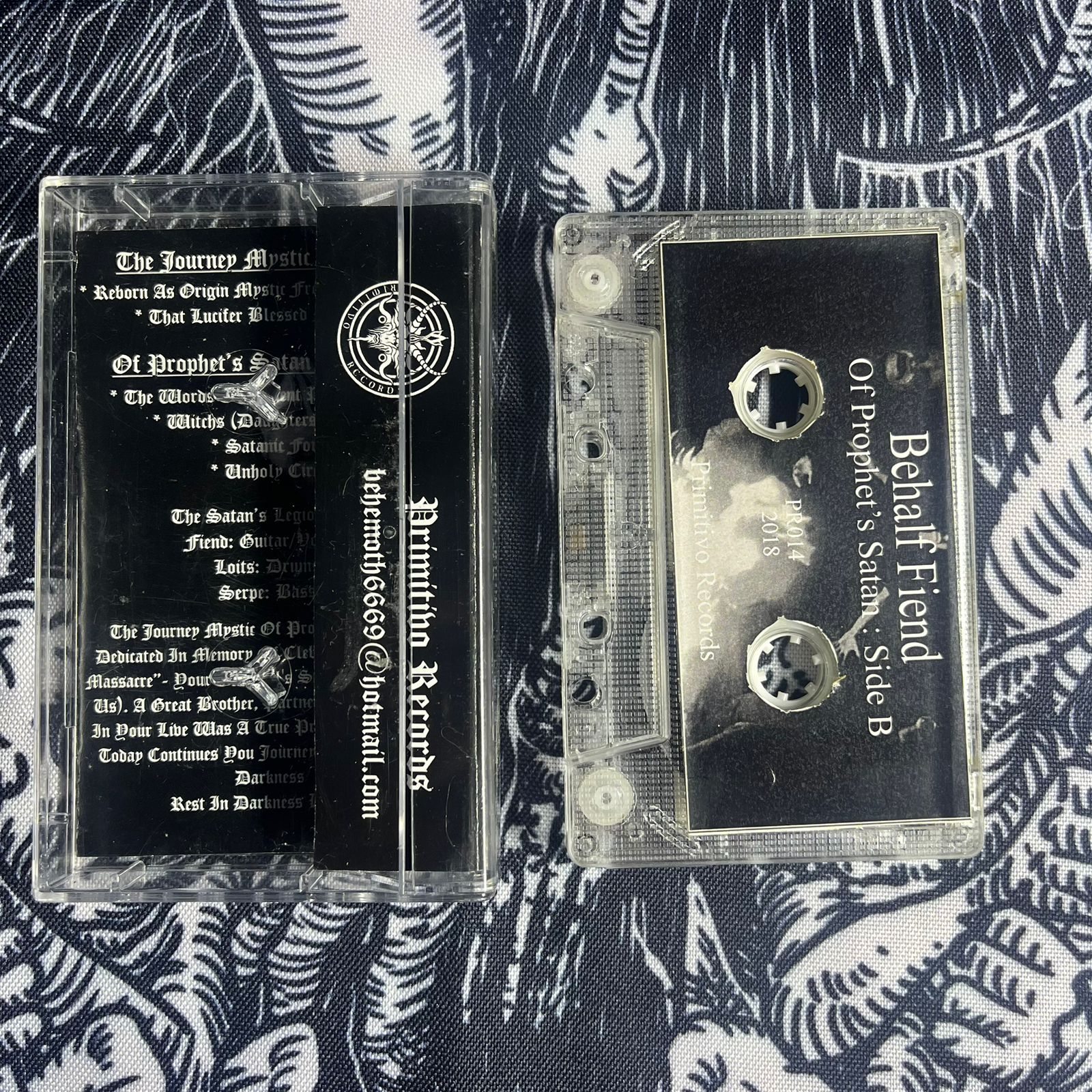 Behalf Fiend - The Journey Mystic of Prophet's Satan Cassete