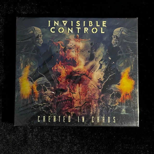 Invisible Control - Created in Chaos CD Slipcase | Black Hearts Records