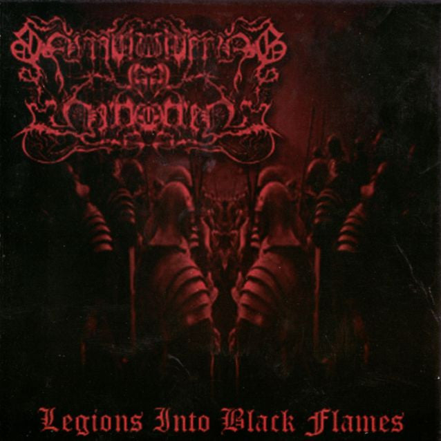 Smouldering in Forgotten - Legions into Black Flames CD | Black Hearts Records