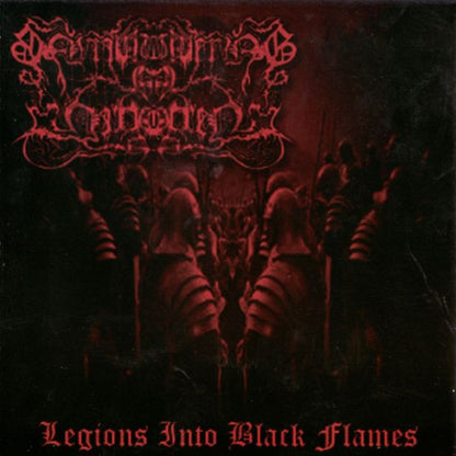 Smouldering in Forgotten - Legions into Black Flames CD | Black Hearts Records