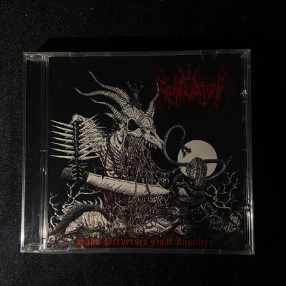 NIHIL DOMINATION- Sado Perverser Goat Insulter CD | Black Hearts Records