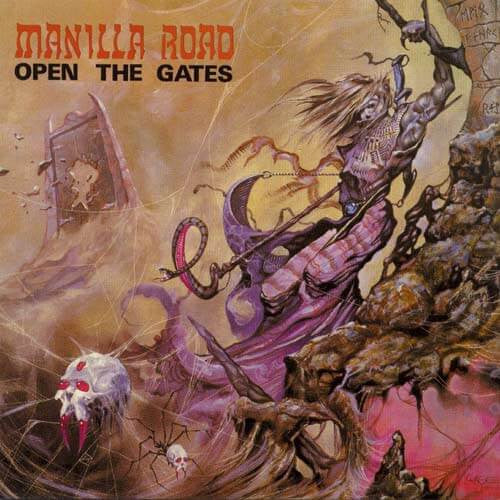 Manilla Road â- Open The Gates CD | Black Hearts Records