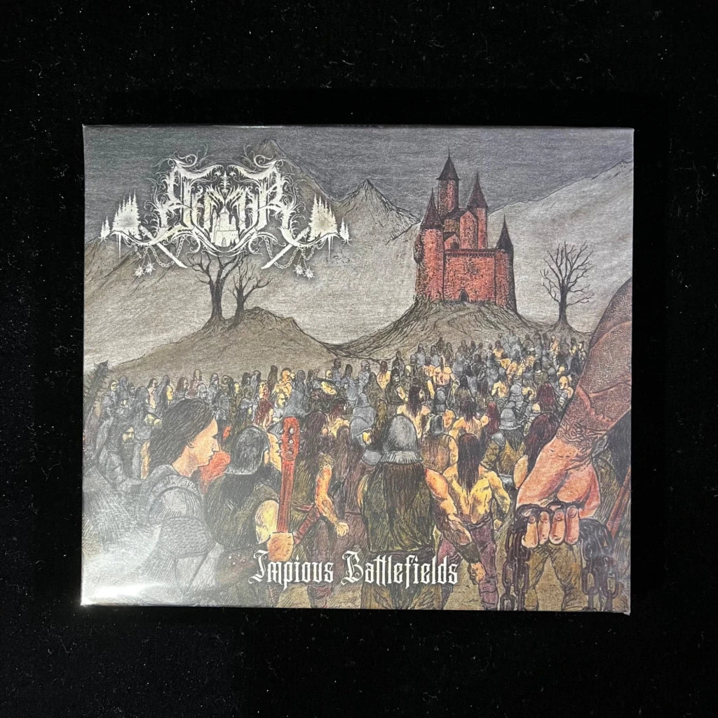 Elffor - Impious Battlefields CD Slipcase | Black Hearts Records