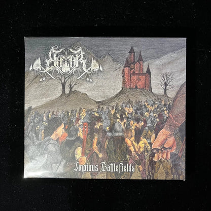 Elffor - Impious Battlefields CD Slipcase | Black Hearts Records