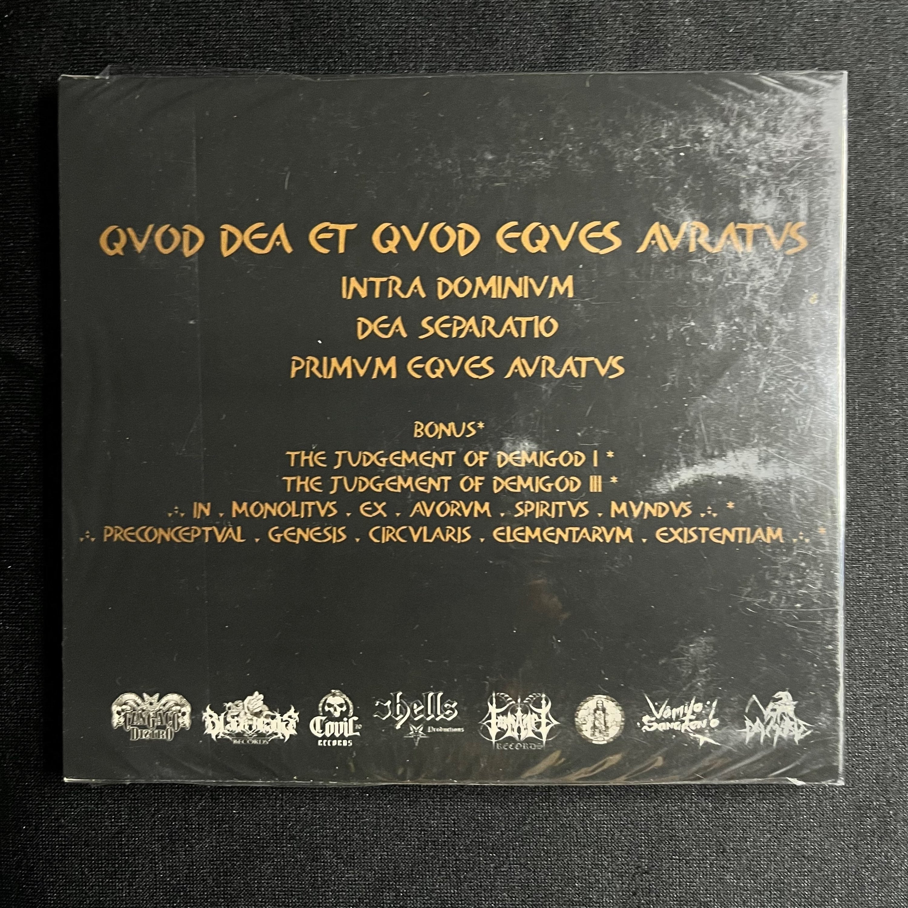 Morcrof - Qvod Dea et Qvod Eqves Avratvs Cd Digipack