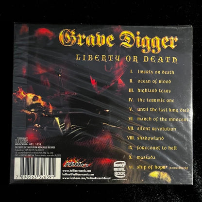 Grave Digger - Liberty or Death CD Slipcase