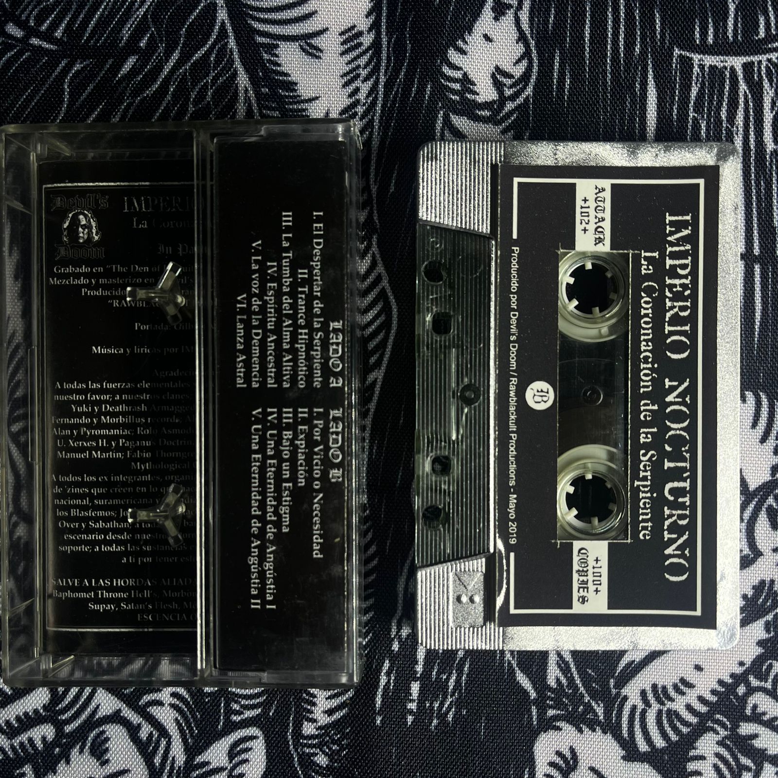 Imperio Nocturno - La coronación de la serpiente Cassete