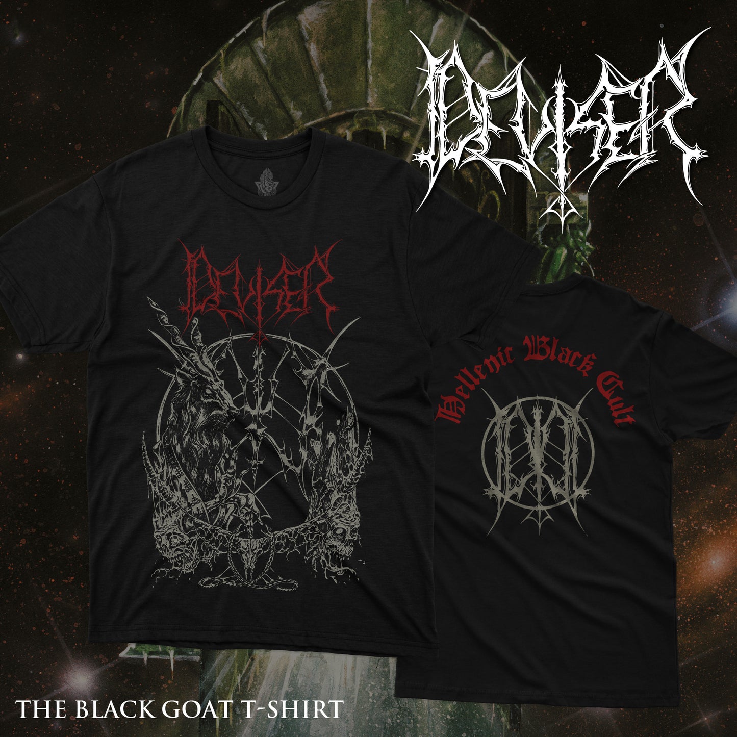 DEVISER "The Black Goat" Camiseta