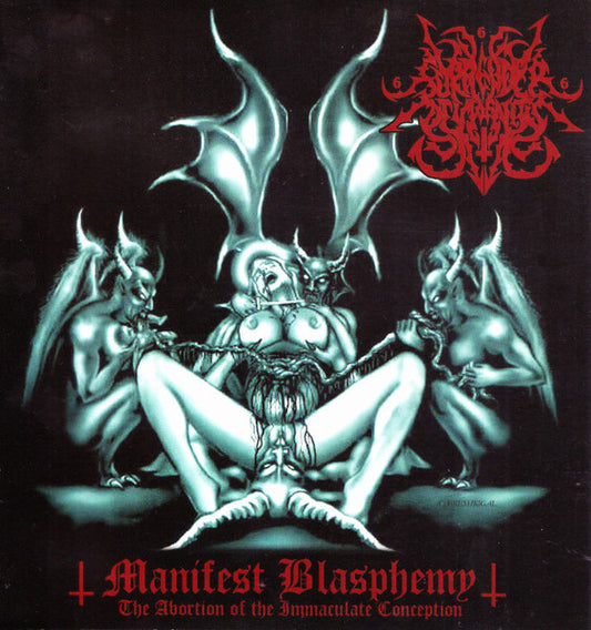 SURRENDER OF DIVINITY - Manifest Blasphemy CD | Black Hearts Records
