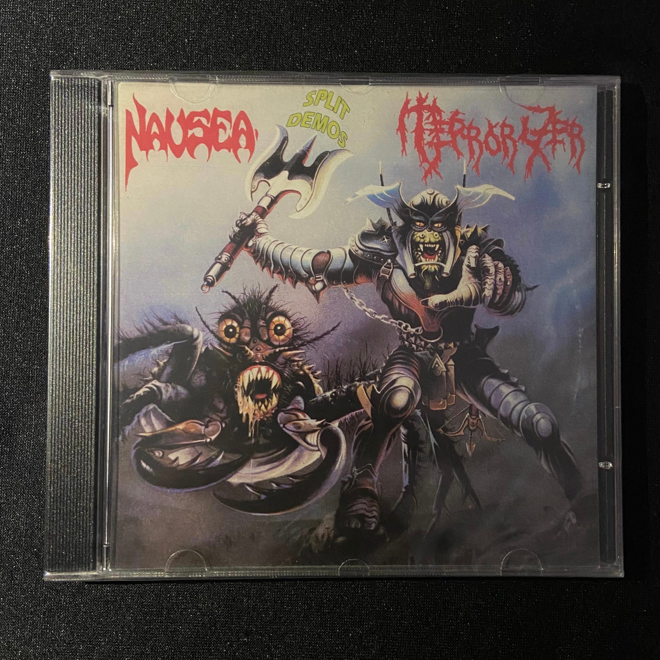 TERRORIZER / NAUSEA- Split Demo 87/88 CD