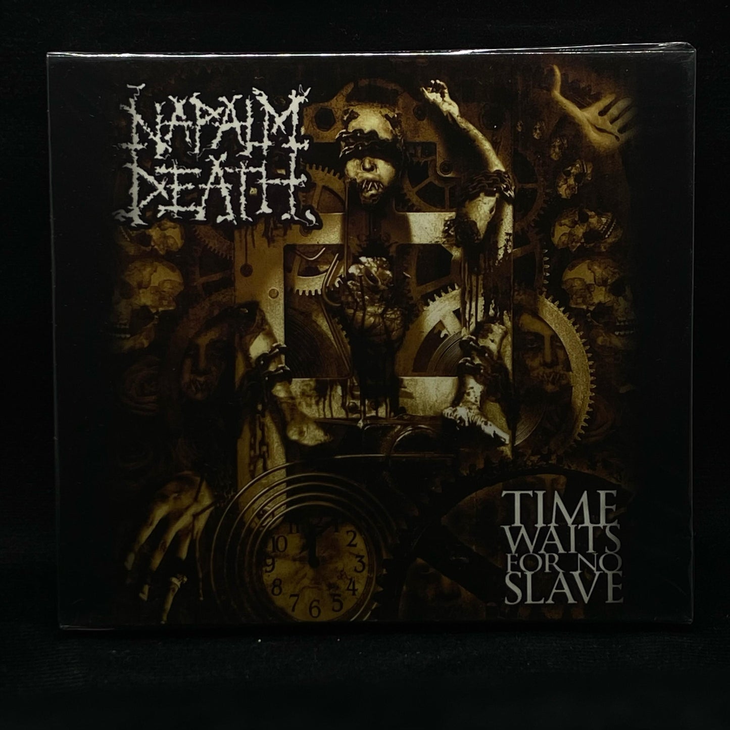 Napalm Death - Time Waits For No Slave CD Slipcase | Black Hearts Records