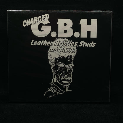 G.B.H - Leather, Bristles, Studs and Acne CD Slipcase | Black Hearts Records