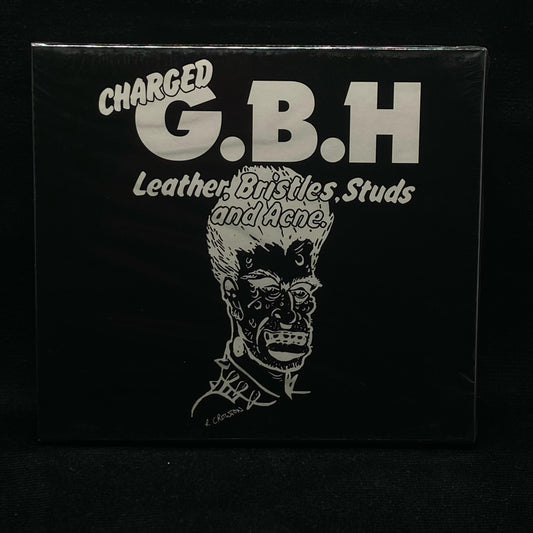G.B.H - Leather, Bristles, Studs and Acne CD Slipcase | Black Hearts Records