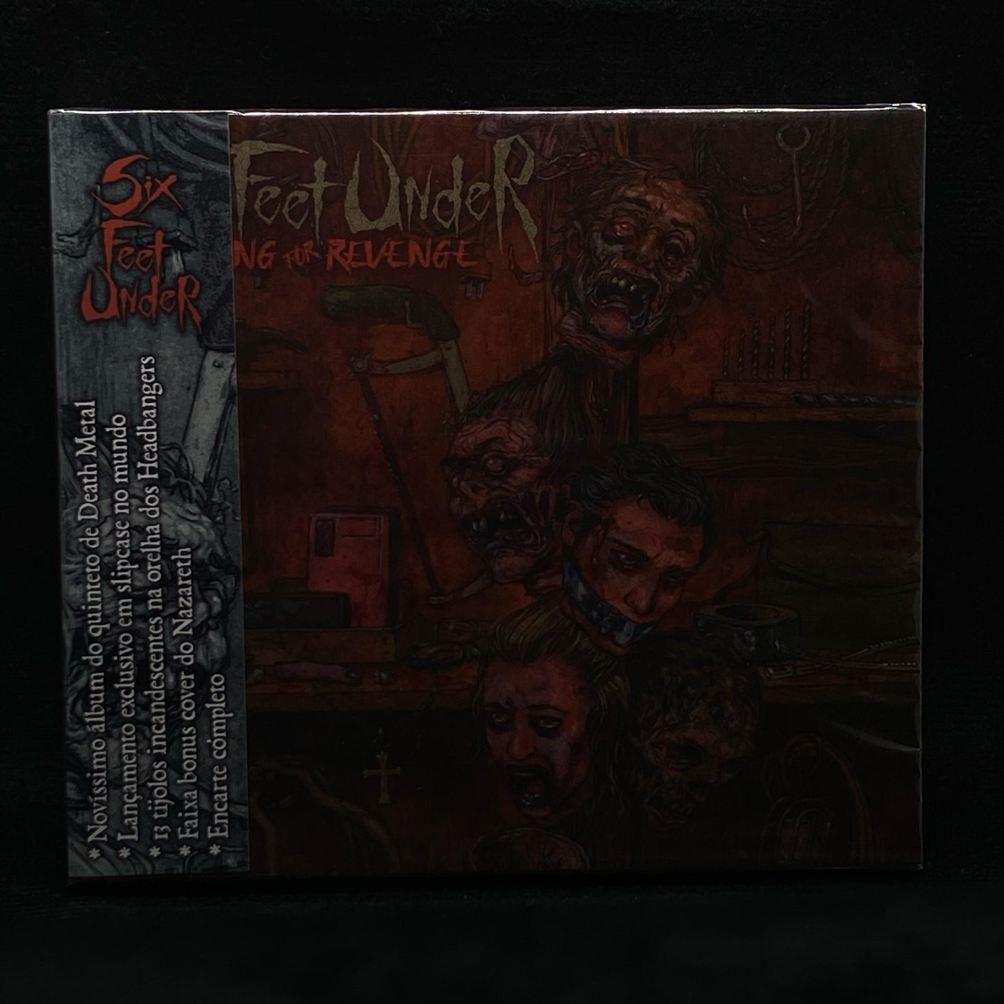 Six Feet Under - Killing for Revenge CD Slipcase | Black Hearts Records