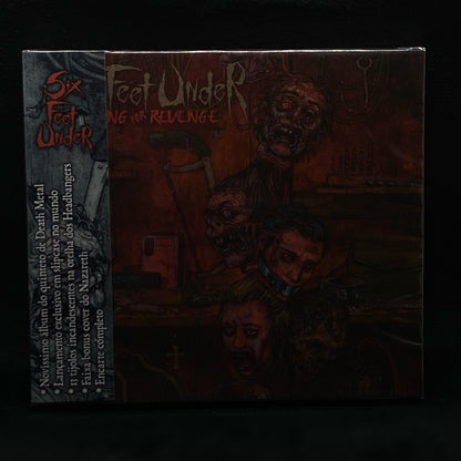 Six Feet Under - Killing for Revenge CD Slipcase | Black Hearts Records