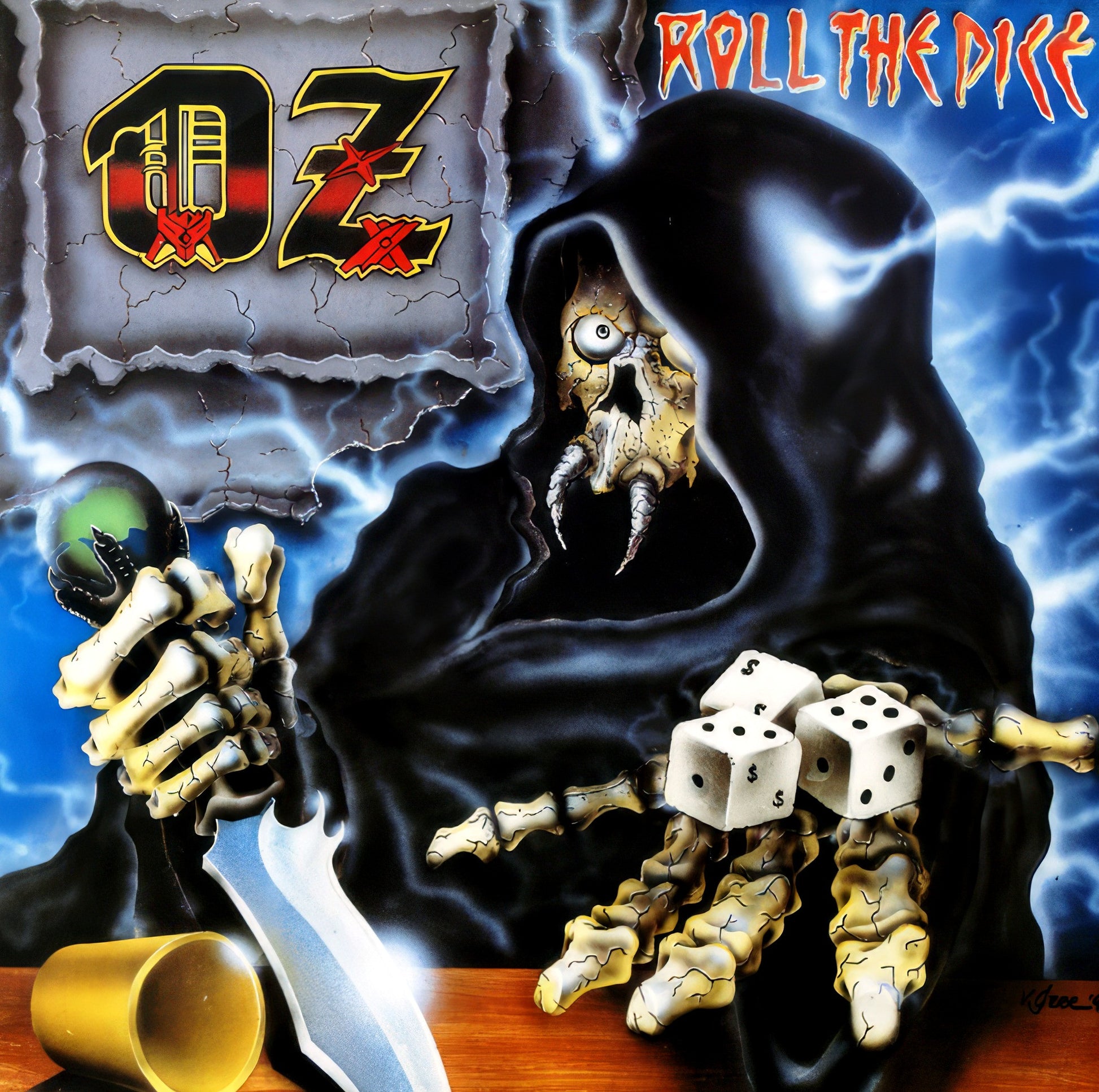 Oz - Roll The Dice CD Slipcase | Black Hearts Records