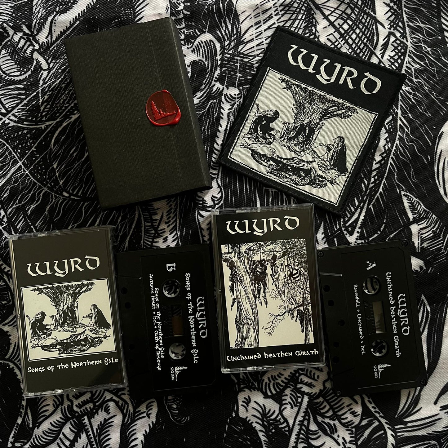 WYRD - The Demos Collection 2x Cassete Box | Black Hearts Records