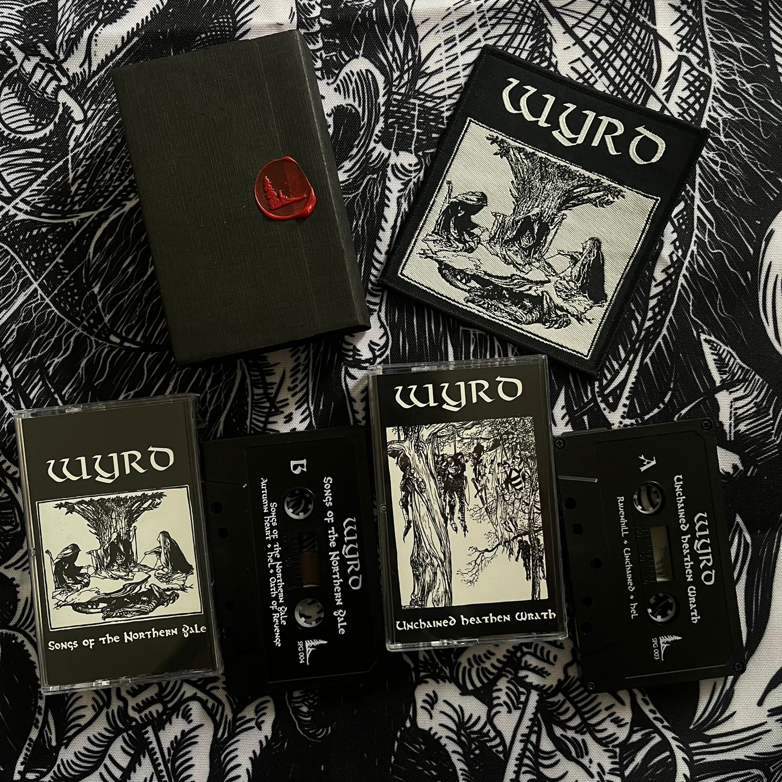 WYRD - The Demos Collection 2x Cassete Box | Black Hearts Records