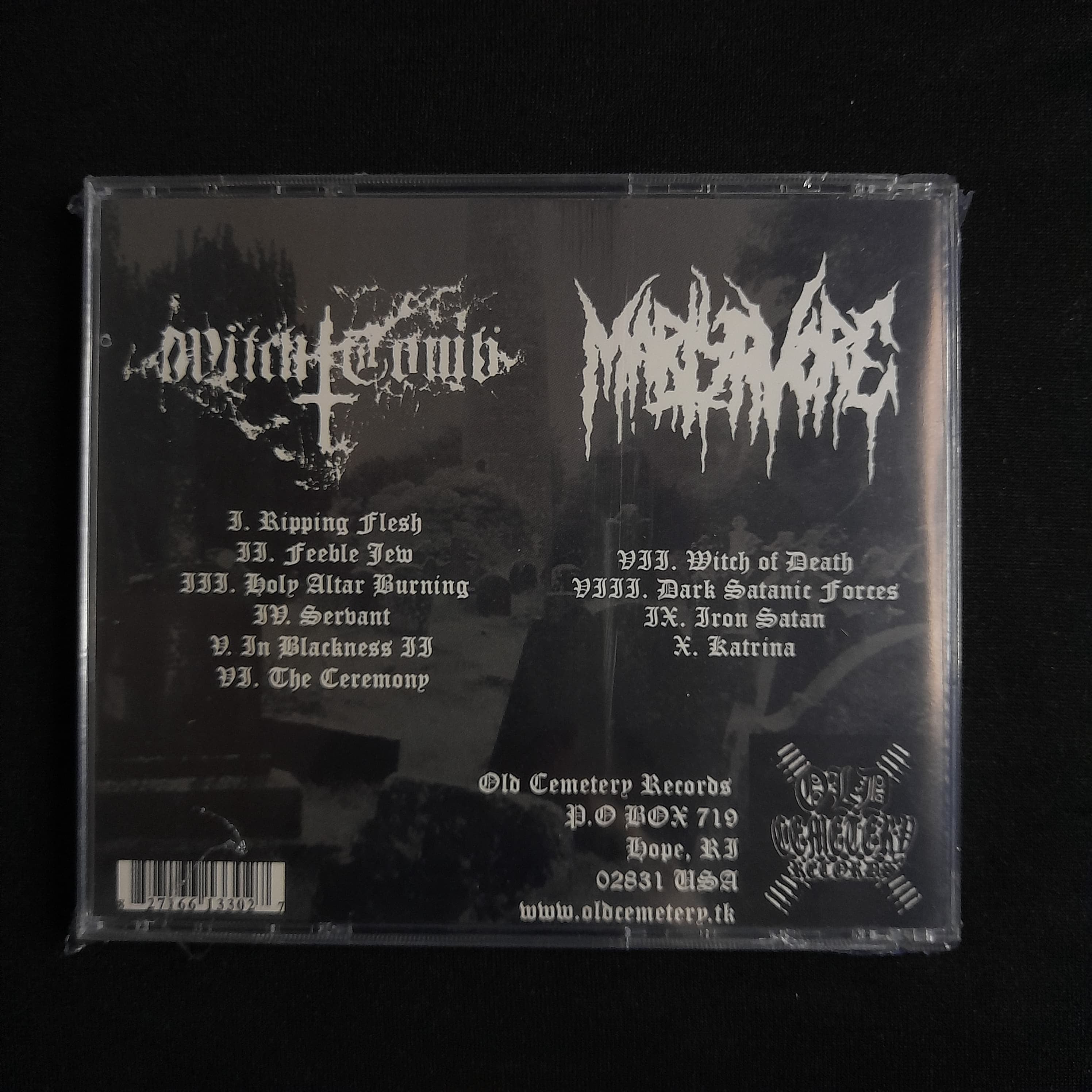 Witch Tomb / Martyrvore - Witch Tomb / Martyrvore Cd