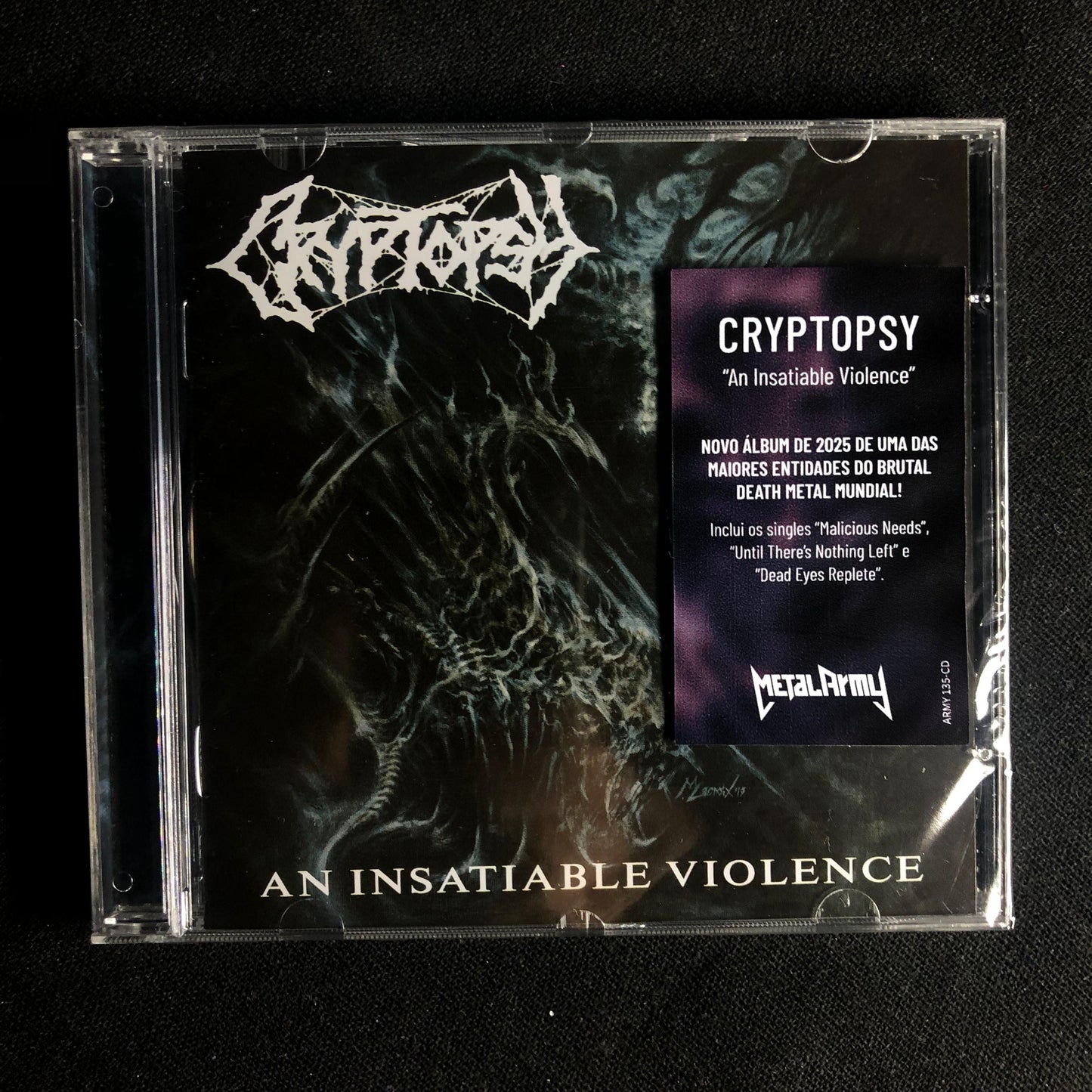 Cryptopsy - An Insatiable Violence CD