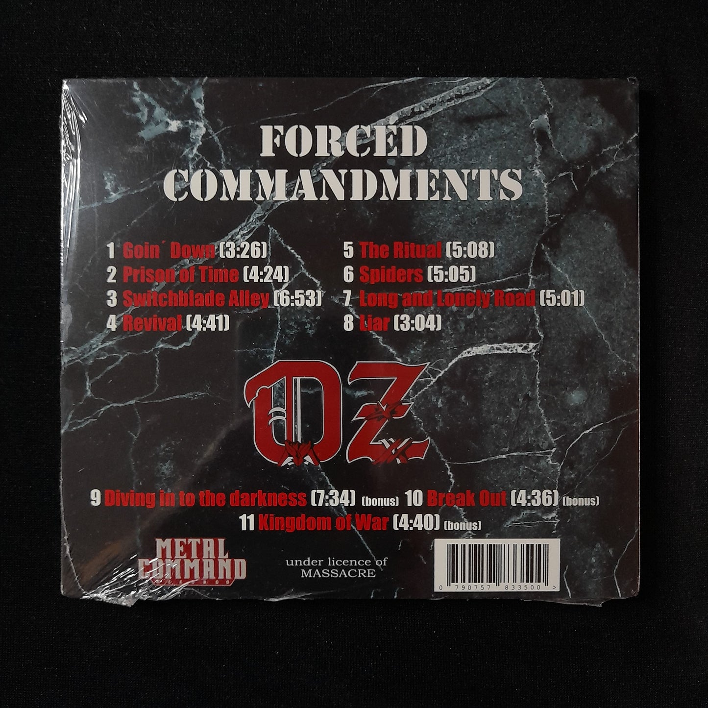 Oz - Forced Commandments CD Digipak