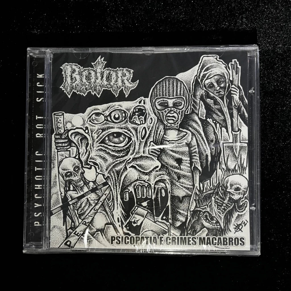 Bolor - Psicopatia e Crimes Macabros CD | Black Hearts Records