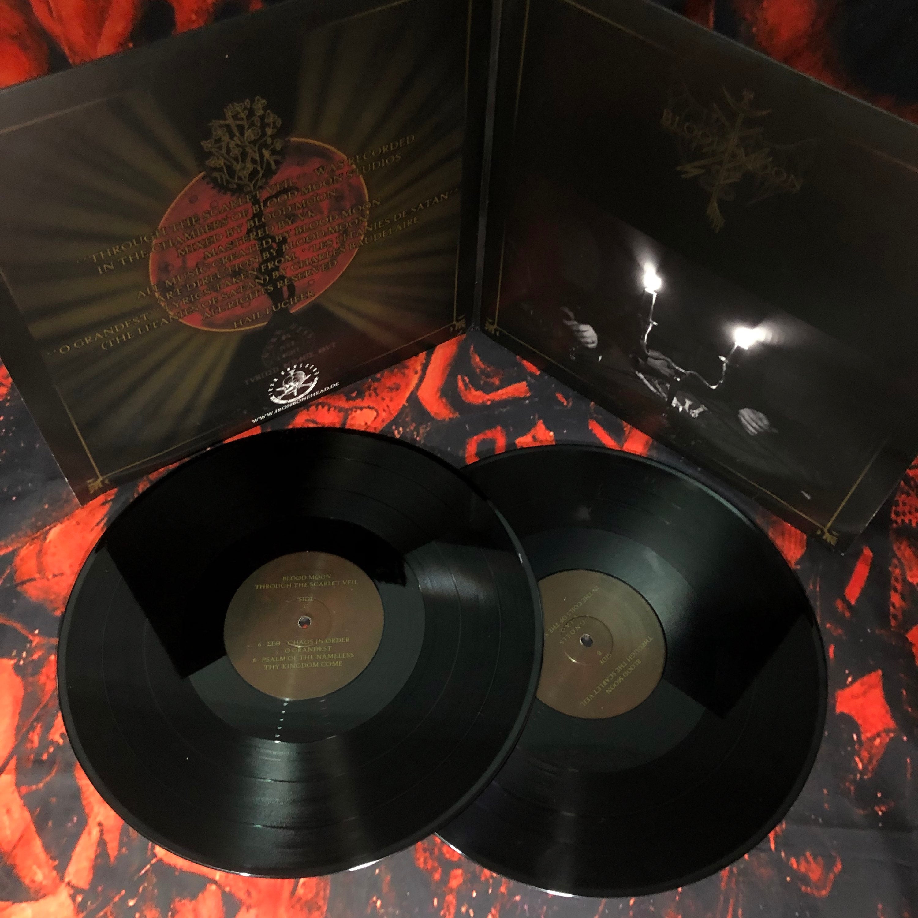 Blood Moon - Through The Scarlet Veil LP
