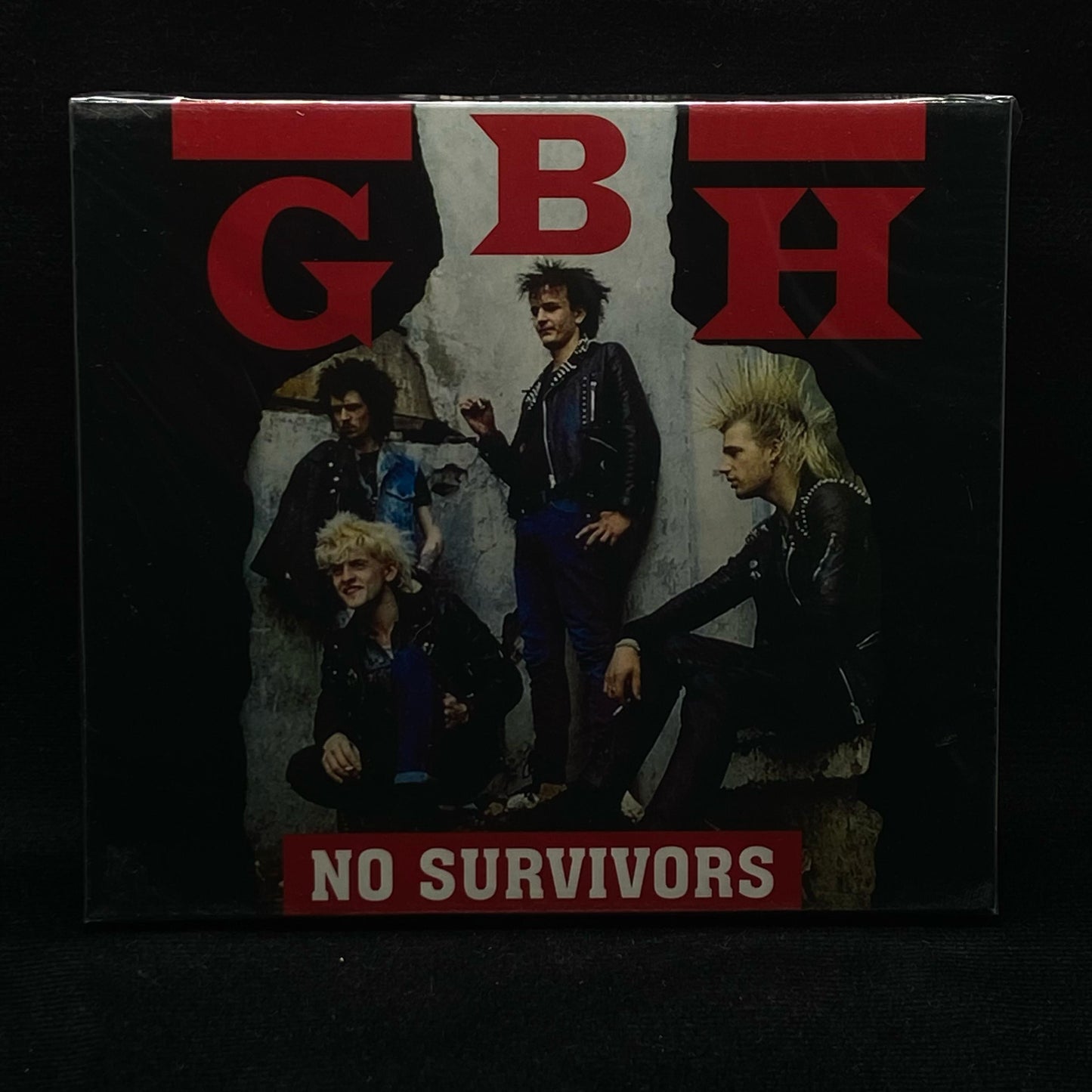 G.B.H - No Survivors CD Slipcase | Black Hearts Records