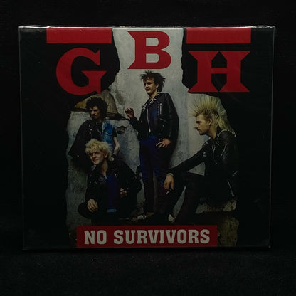G.B.H - No Survivors CD Slipcase | Black Hearts Records