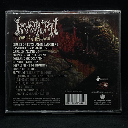Incantation - Dirges of Elysium CD