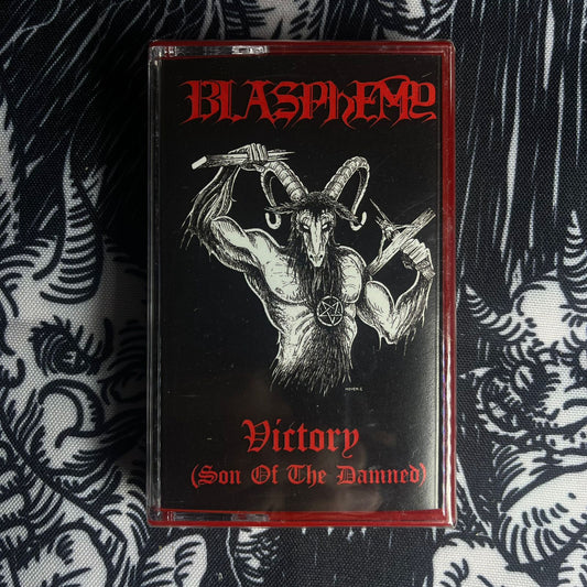 BLASPHEMY - Victory (Son of the Damned) Cassete | Black Hearts Records